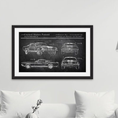 " Mustang Shelby Design " Print