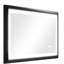 Miroir de salle de bain à DEL avec contrôle intelligent - Multifonctionnel, Commutateur de température de couleur, Désembuage rapide, Brun, Aluminium, Hauteur 1,5, Multifonctionnel à DEL 21,1 lb,