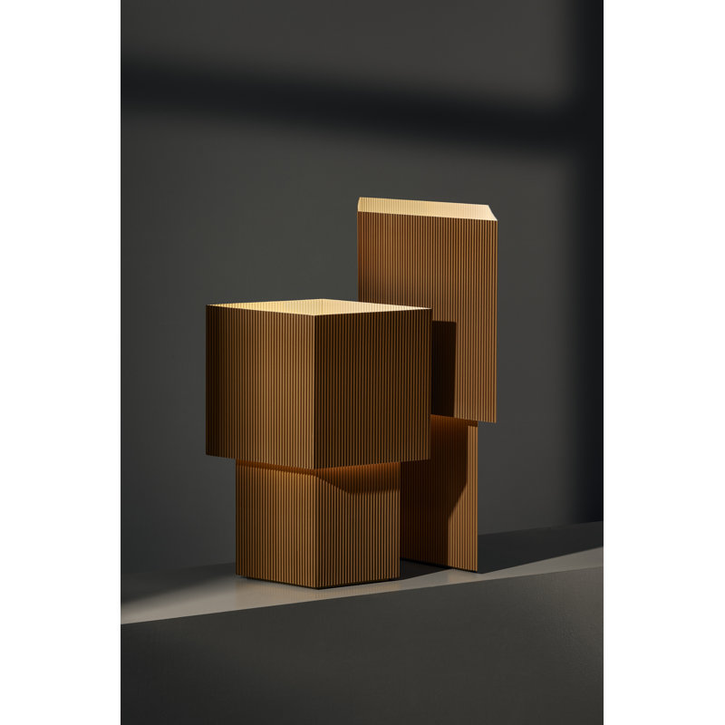 Romb, 14.33" H x 5.94" W x 5.94" D, Cumin
