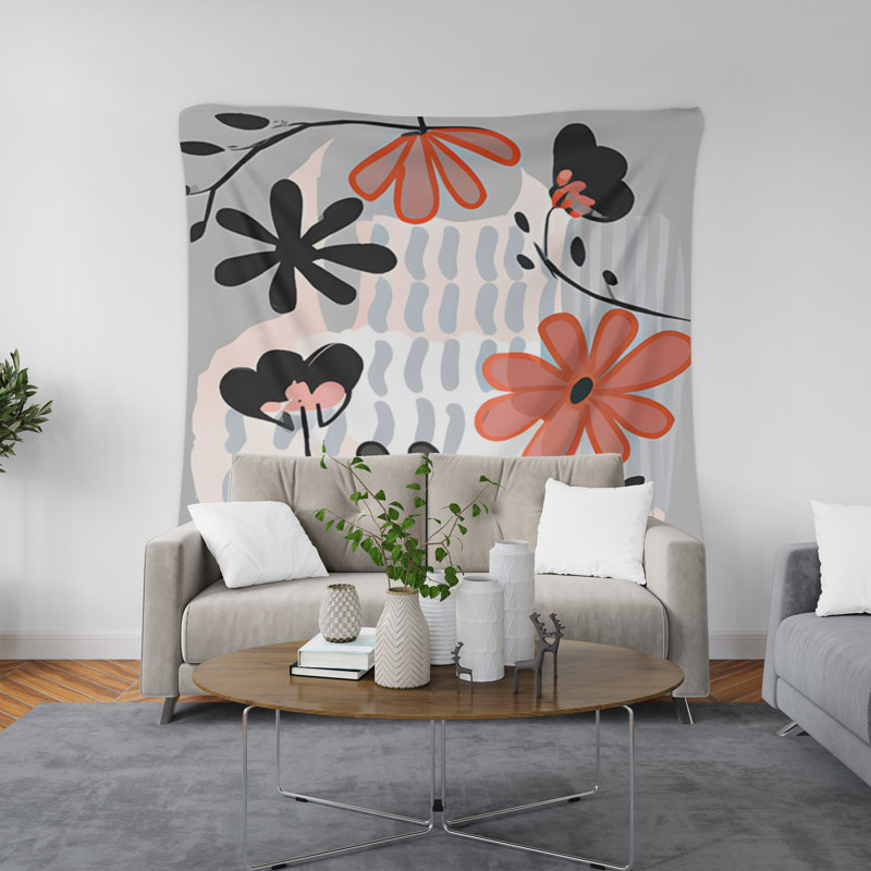 Tapisserie murale, H 60 po x l 51 po
