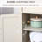 Farmhouse Buffet Cabinet with Barn Doors