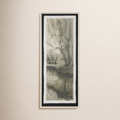 Calvin "Beyond the Rain I" Hand-Embellished Print