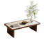 Tables basses et cocktails modernes, structure en marbre, pierre et bois pour la maison