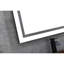Miroir de salle de bain 72 po x 30 po à DEL avec façade et rétroéclairage, miroir de meuble-lavabo mural, anti-buée, mémoire, 3 couleurs, réglable en continu