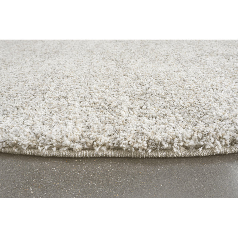 Anouk Solid Colour Area Rug, Round 120cm