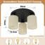 Plastic Semi Flush Mount