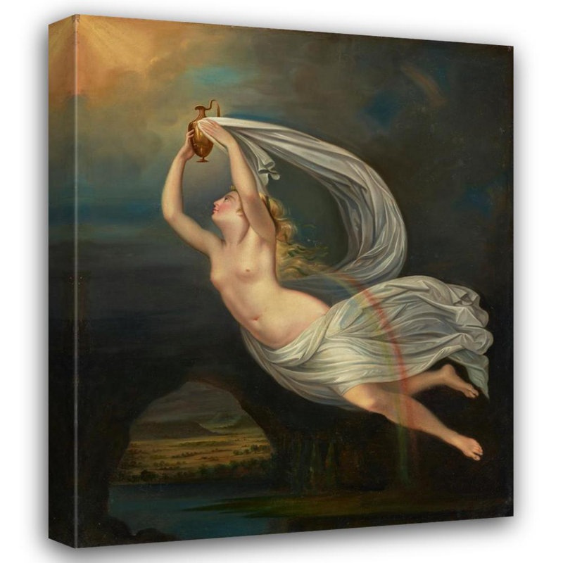 "Iris transportant les eaux de la rivière Styx à Olympe" par Guy Head - Art mural sur toile tendue avec châssis