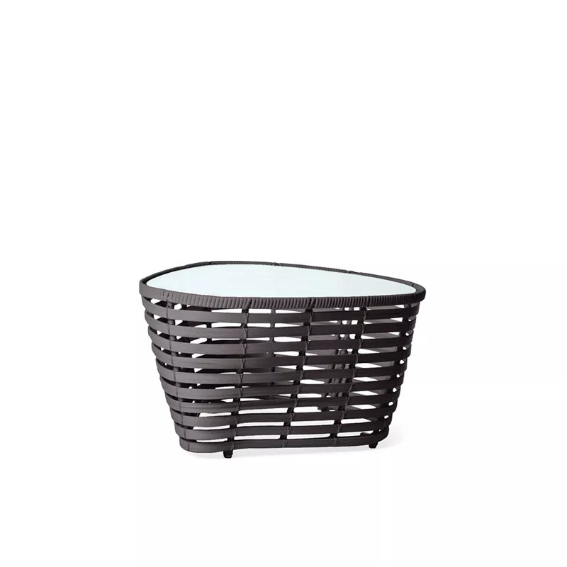 Oasis Outdoor Side Table, Whitewash