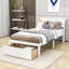 Lit plateforme en bois avec tiroir de rangement Daygen-1607153056