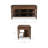 Darian Kitchen Island Brown
