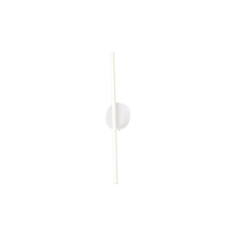 Chute 1 - Light LED Wallchiere, 4.75" H x 23.5" W x 1.875" D, White