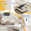 Canapé modulaire modulaire, canapé convertible en forme de L de 80 po avec 2 poches et ports USB pour salon, appartement et petit espace-326560670
