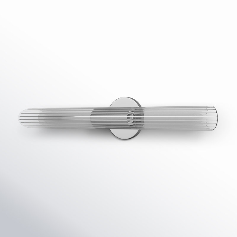 Anston Armed Sconce, Polished Nickel