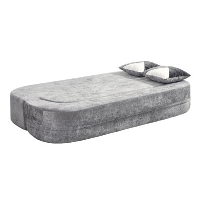 Convertible Boneless Sleeper Sofa Couch with Pillows