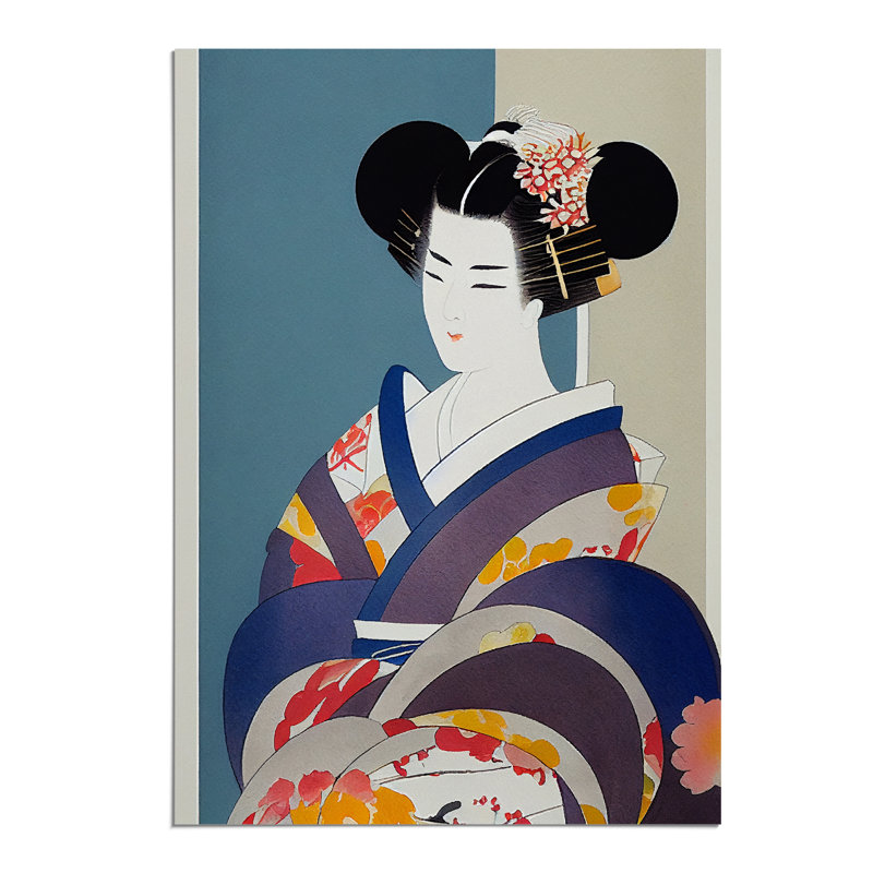 Traditional XV1022-4718X No.2 - Wall Art, Paper, 42cm H x 29.7cm W, No Matte