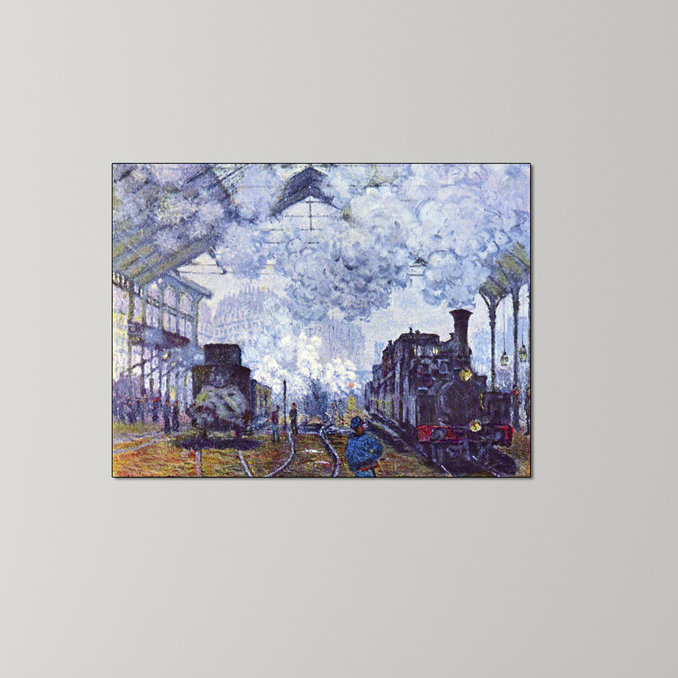 Claude Monet - Wrapped Canvas Painting, 60cm H x 80cm W x 1.8cm D