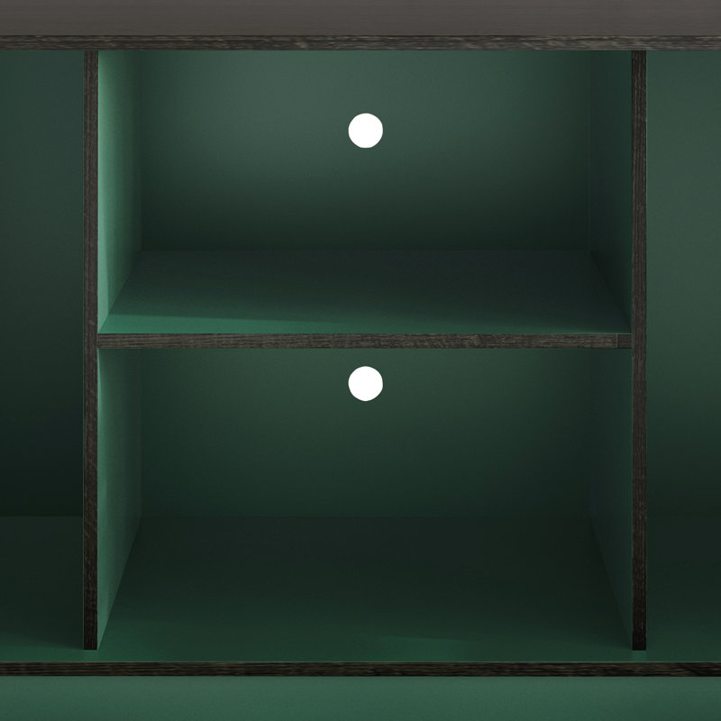 Crédence de rangement l 15,76 po Abbriella, Vert