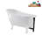 53.1'' x 25.6'' Soaking Acrylic Bathtub-72770164-76275069