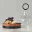 Glass Cloche Food Cover, Ring Handle, Small-1242998155