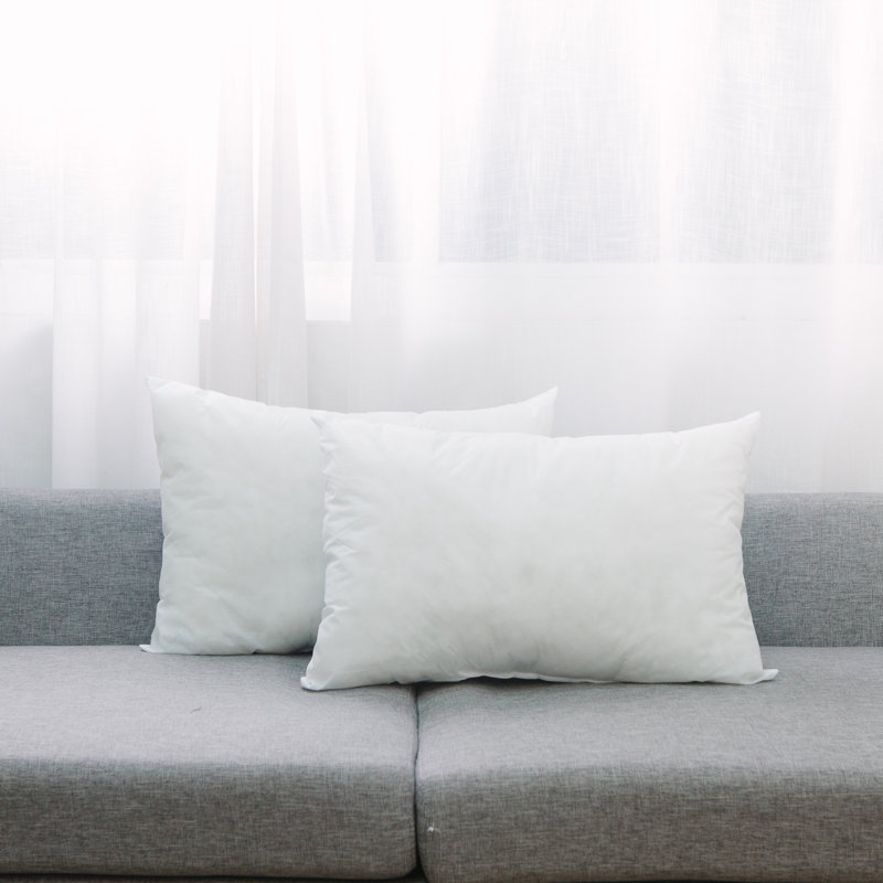 HUIHOME BASIC Solid Colour Pillow Insert, 14" x 20"
