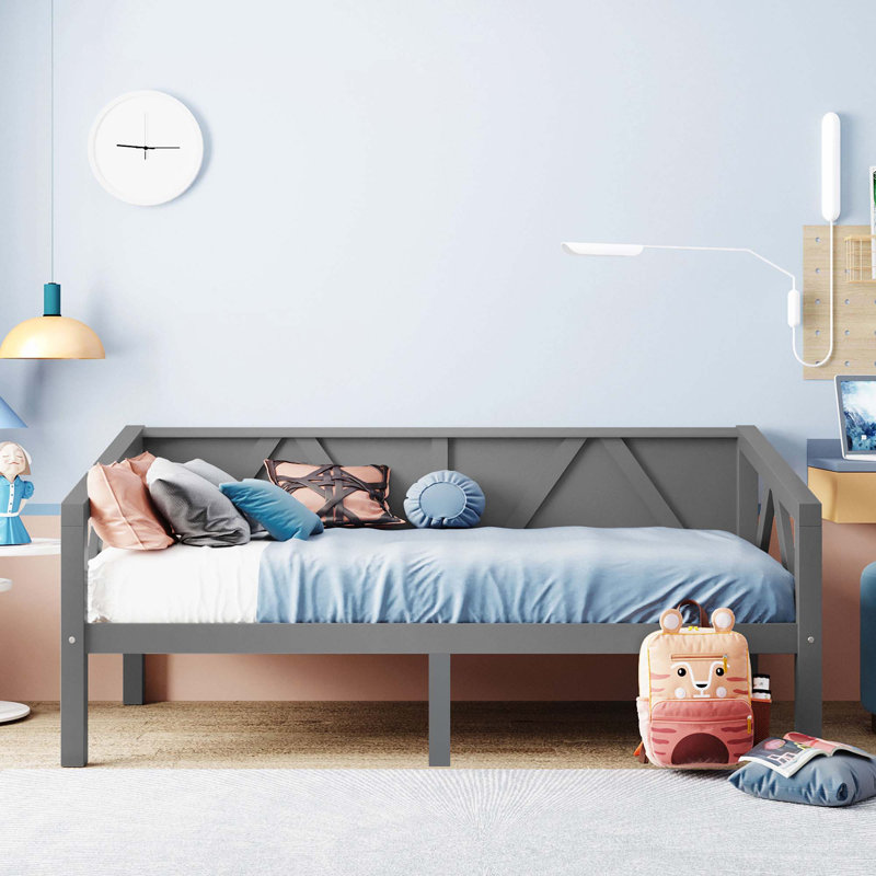 Daybed, Gray, Twin