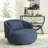 Merceda Upholstered Swivel Cuddler Chair-1832350187