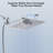 High Pressure Rainfall and Handheld Shower Combo