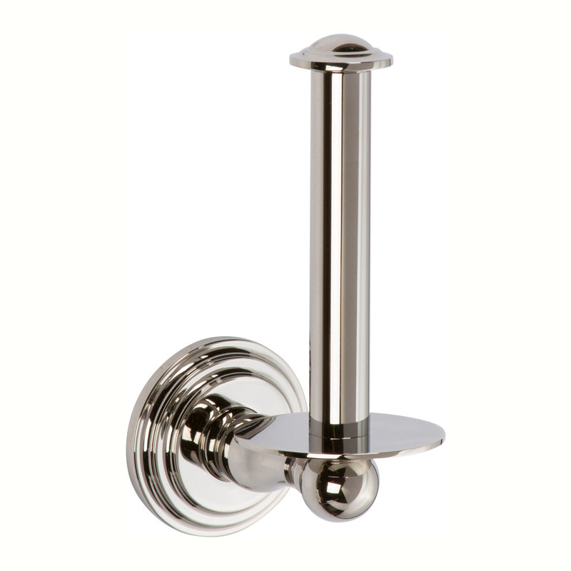 Chelsea Spare Toilet Paper Holder, Polished Nickel