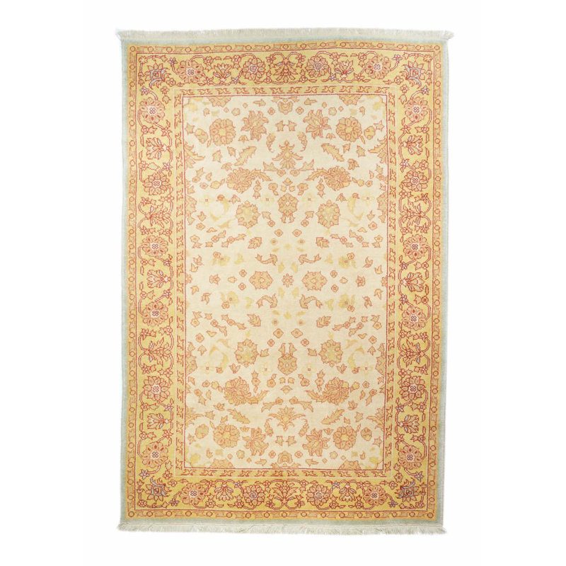 Wool Southwestern Area Rug, Rectangle 6' x 9'