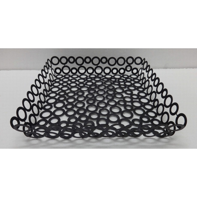 Panier Hickmon Rings, Noir, l 13,25 po x P 13,25 po