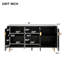  Lakedrick 65'' Console Table,Storage Cabinet with 3 Doors and Adjustable Shelves,Modern TV Stand，Sideboard,buffet cabinet-2130116843