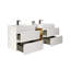 U096-ALICE72W-102 Meuble-lavabo avec double vasque et tablette ouverte Alice-622089999-622089996-622089987