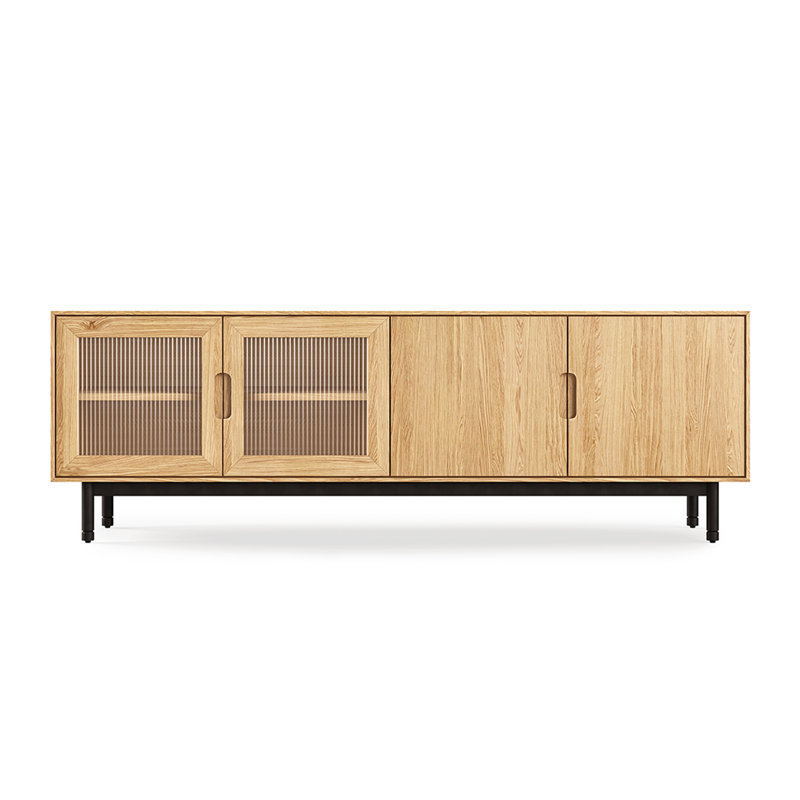 Munro Credenza Walnut, White Oak