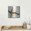 Ivy Bronx «Creamy Yellow I» par Chris Paschke, art mural en métal-903630315