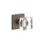 Viaggio Quadrato Rosette Privacy (Bed & Bath) With Quadrato Crystal Knob-1578991232-1578991234