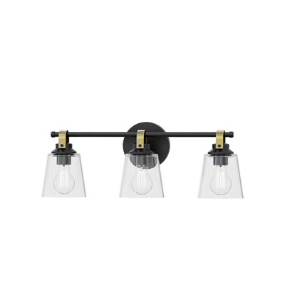 Montford 3-Light 6.25” Wide 2-Tone Vanity Light