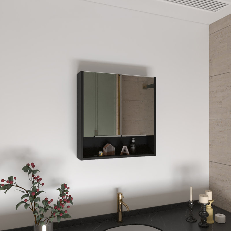 Judson Bathroom Cabinet, Black