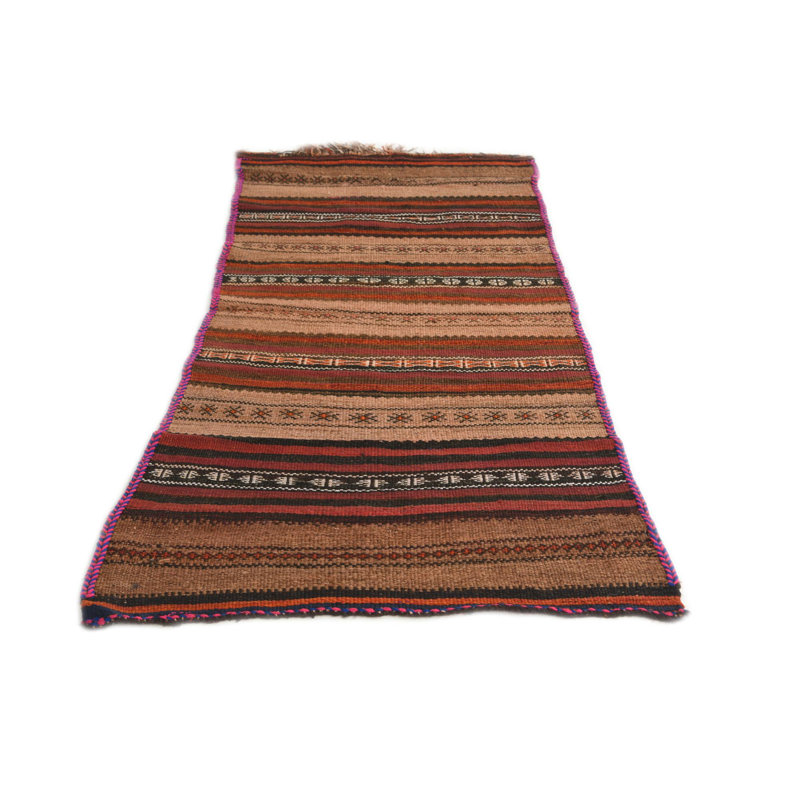 Tapis de couloir brun clair Noor