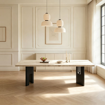 Table frittée de style français Mid-Century