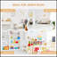 Bibliothèque pour 6 enfants avec coin lecture et coussin, rangement polyvalent pour chambre à coucher, salon