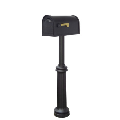 Boîte aux lettres trottoir classic avec poteau inclus