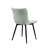 Lynnsey Tufted Leather Upholstered Dining Modern Wingback Side Chairs with Metal Legs-820389093