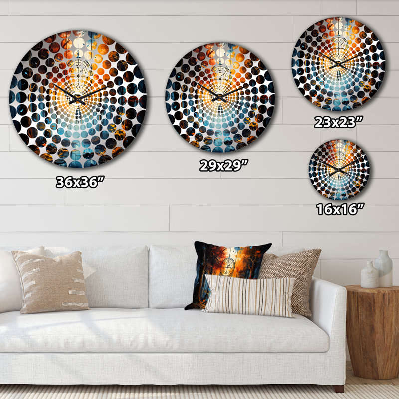 Horloge murale dorée Dream Dreamer - Dream Catcher, Petit