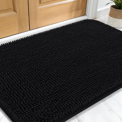 Dog Door Mat For Muddy Paws , Absorbs Moisture And Dirt, Absorbent Non-Slip Washable Doormat, Quick Dry Chenille Mud Mat For Dogs, Entry Indoor Entryway Carpet For Inside Floor