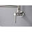 Modern Brass Pot Filler - Wall Mount, Two-Attachment, Foldable Arm, Brushed Nickel, , Stable Water Stream Folding Swing Nickel Coating, Corrosion, Silent Waterfall-379620574
