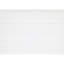Table de chevet 2 pour chambre à coucher - Design moderne contemporain en bois blanc sur les bords