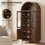 Grande armoire de rangement arquée 70,8 po-1832475015-1832475019