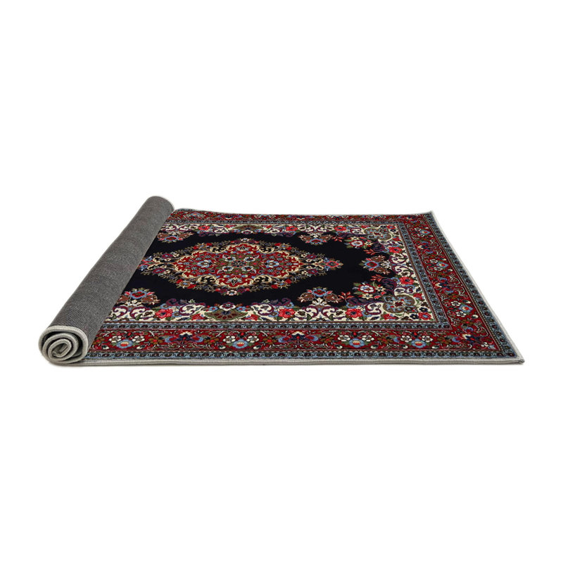 Tapis brun/noir/beige traditionnel Arum, Rectangle 5 pi x 7 pi