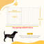 Holland Metal Pressure Mounted Pet Gate With Door