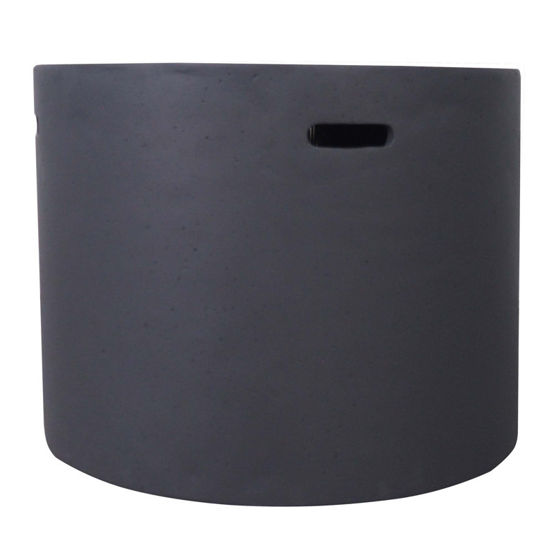 31" Round Fire Pit- 40 000 Btu, Dark Gray
